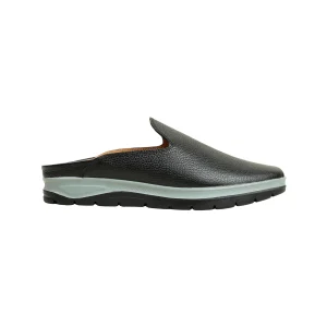 VIBRANT MEN MULE BLACK CASUAL SHOE