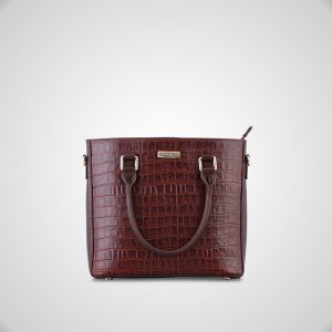 Enola Handbag – Printed Brown