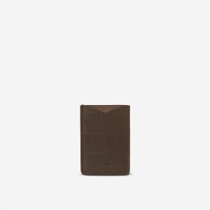 Finn Single Card Case – Brown
