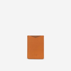 Finn Single Card Case – Tan
