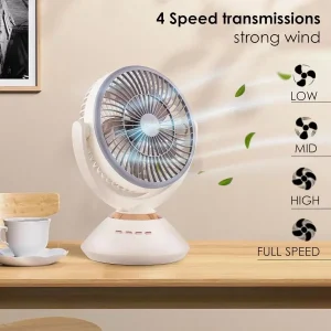 Rechargeable Table Fan Jysuper JY 2570